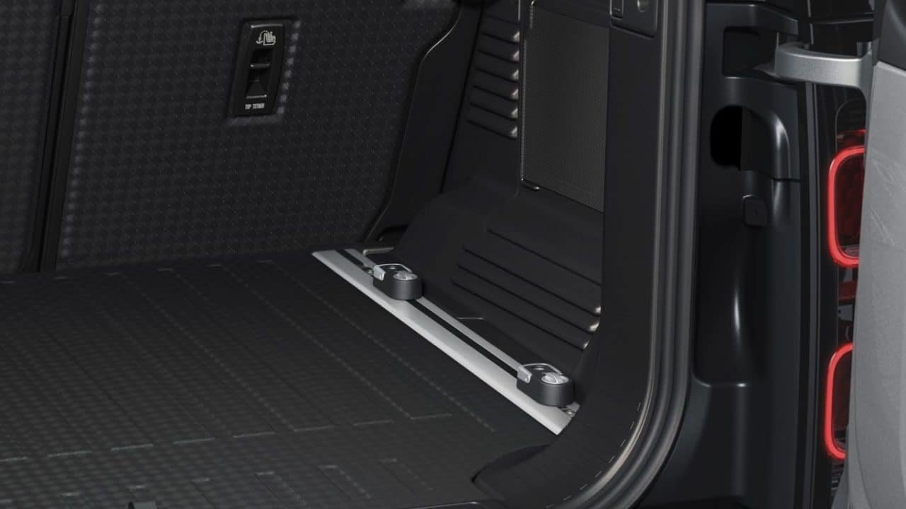 Vples0573 New Defender Bevestigings Rails Bagageruimte