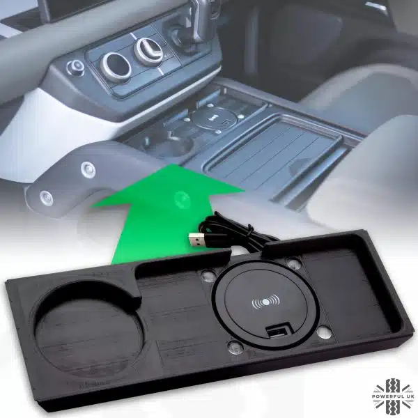 Draadloze oplader Land Rover Defender