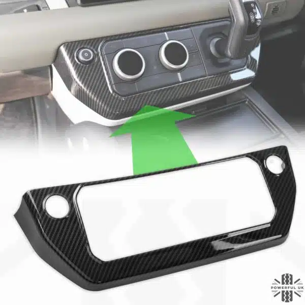 Middenconsole Dashboard Cover - Carbon