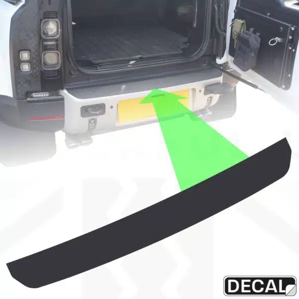 New Defender L663 Rear Bumper Protection Decal