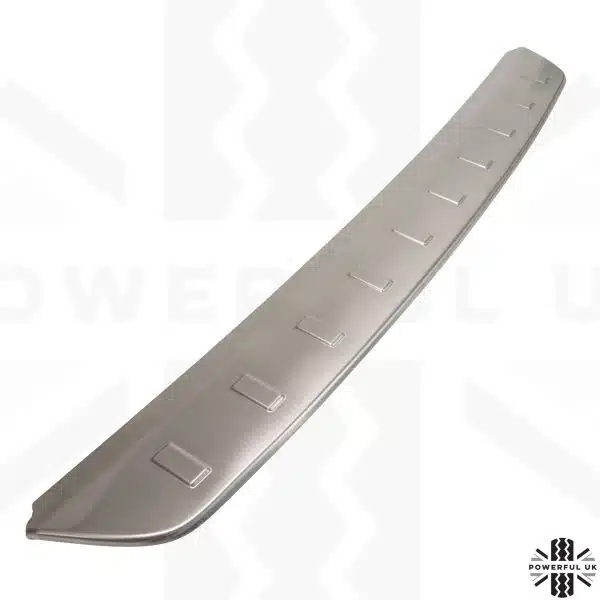 Rear Bumper Strip Stainless Steel L663 Silver