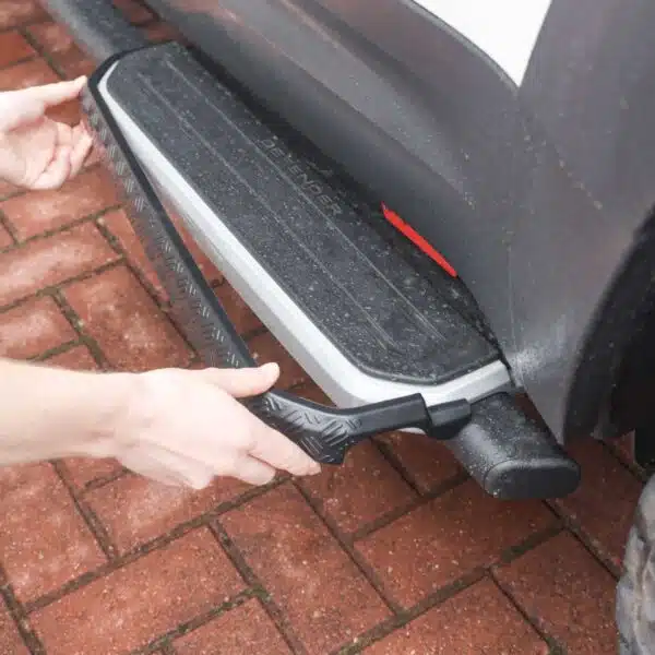 2x Chequer Plate Side Step Covers