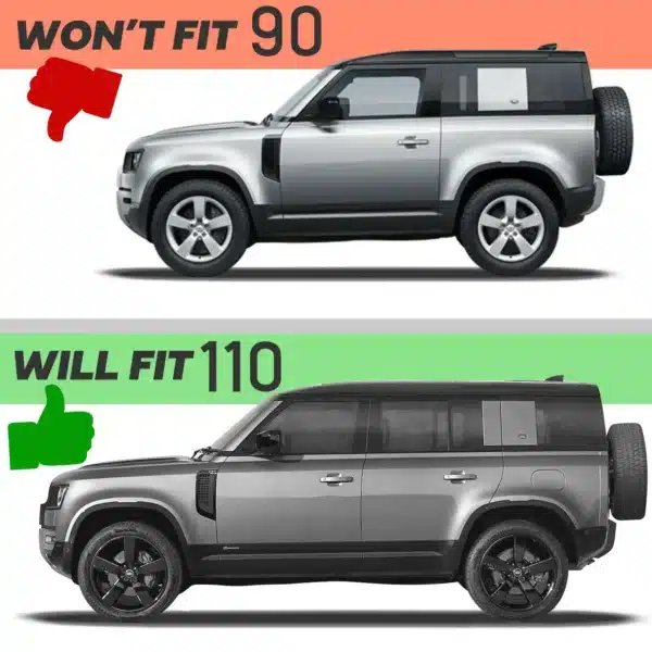 Mesh Bagagerek voor Land Rover Defender L663 (110 model)