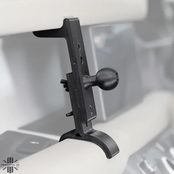 Close-up van klemschroef en pasvorm op Defender L663