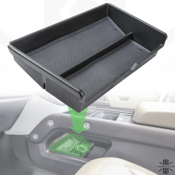Middenconsole organizer (voorzijde) – Land Rover Defender L663