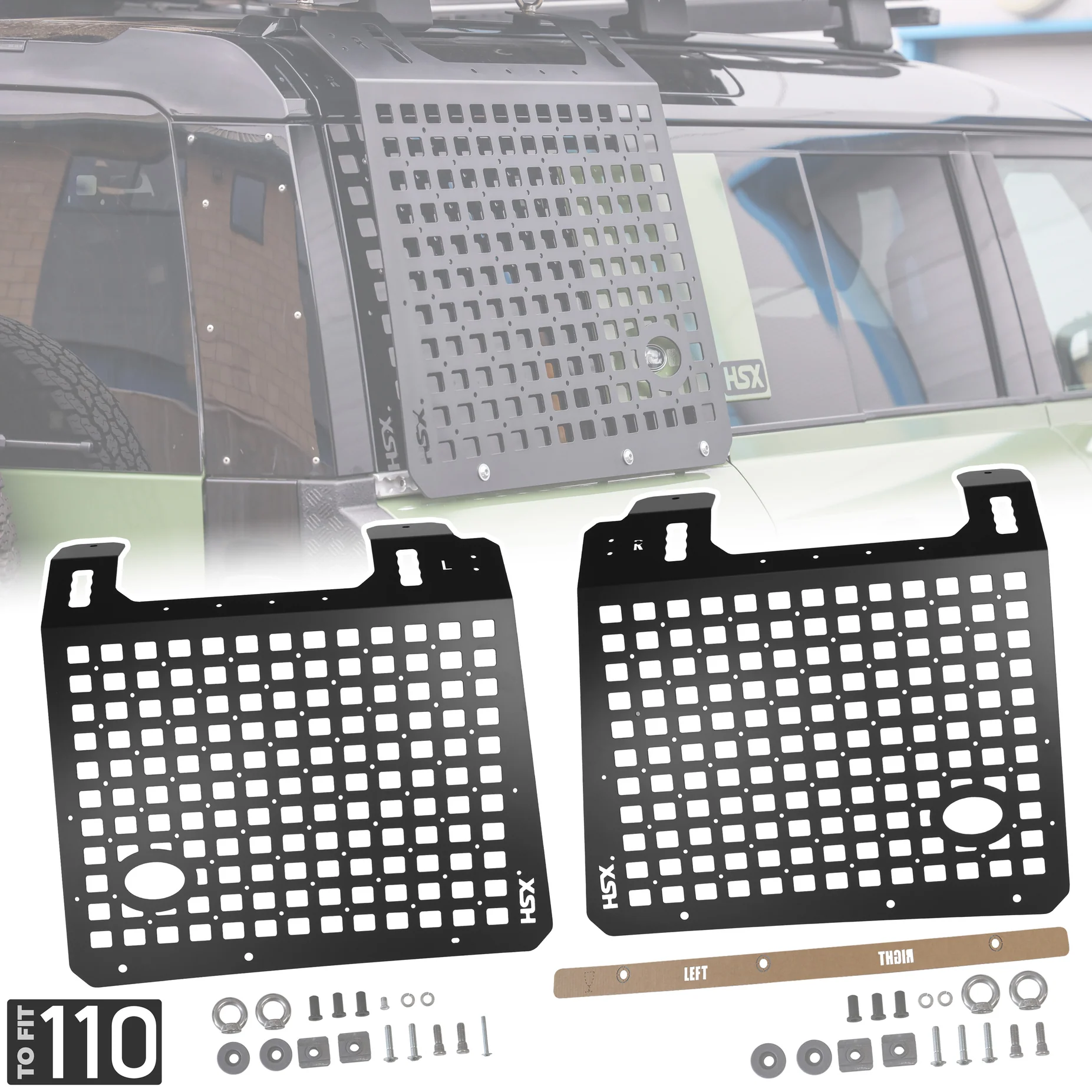 PAIR-gallery-defender-side-grid-molle-plate-kit Defender L663 110 MOLLE plate kit