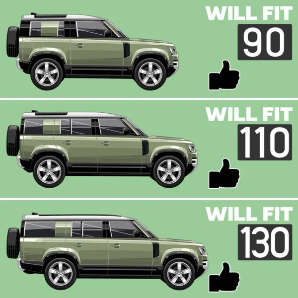 Armsteun voor bestuurdersdeur van Land Rover Defender L663 Heerlijk comfortabel cruisen